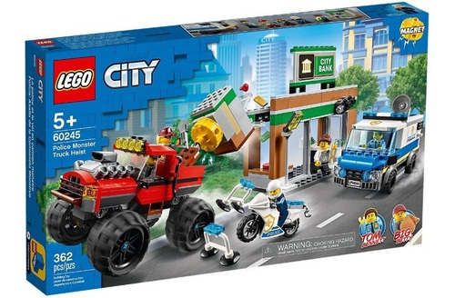 Todobloques Lego 60245 City Ataque Del Monster Truck !