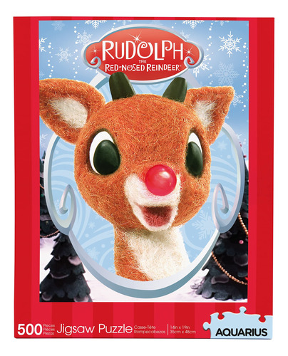 Aquarius Rudolph The Red-nosed Rreno Puzzle (500 Piezas Jigs