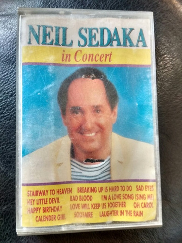 Cassette De Neil Sedaka En Concierto (54-2017