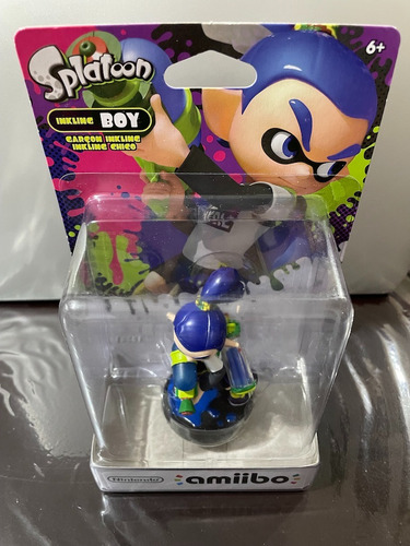 Inkling Boy - Chico - Amiibo - Linea Splatoon