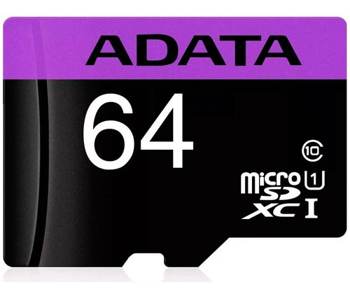 Memoria Micro Sd 64 Gb Adata Clase 10 A1 ¡mercado Líder!