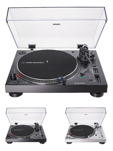 Tornamesa Audio-technica At-lp120 X Usb-bk, 33/45/ 78 Rpm