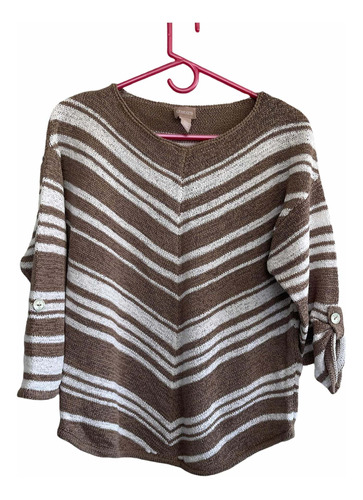 Sweater De Diseño Talle M ( Ver Medidas) Importado