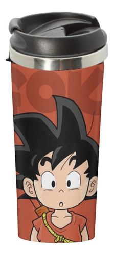 Termo Goku Acero Inoxidable Dragon Ball Z 400ml Premium 