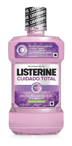 Listerine® Cuidado Total 500ml - mL a $62