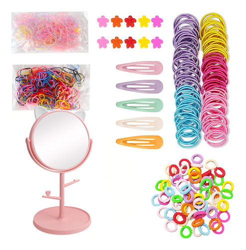 781pcs Mini Ligas Para Cabello Elásticas Dama Accesorios Etc