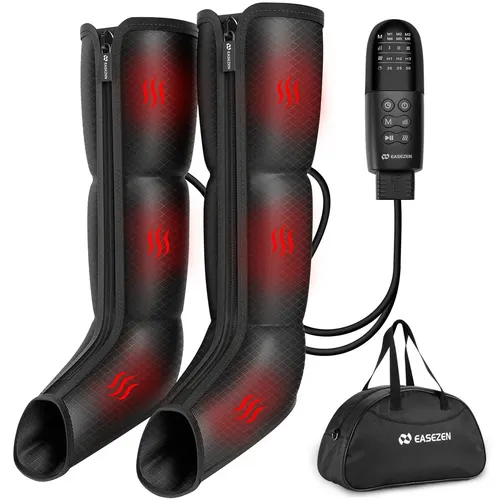 Bota De Compressao Pneumatica Easezen Para Pes Com Massagem E Terapia De Calor