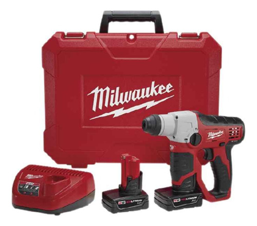 Rotomartillo 12v Completo 2412-259 Milwaukee Ferreplus