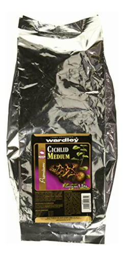 Wardley Alimento Para Ciclidos Medianos, 1.5 Kg, 1 Count