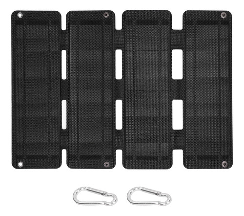 Panel Solar Plegable Portátil 14w Salida Usb Dual 02.5a