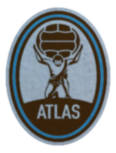 Parche Escudo Felpa Para Coser 10cm Set X4 Futbol Arg002 Atlas Atlas