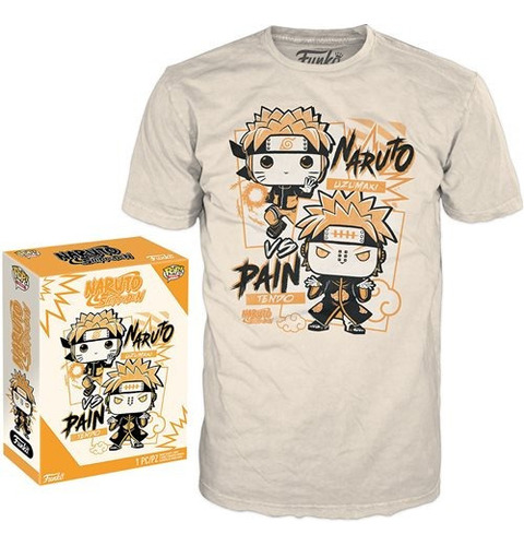 Funko Naruto Vs. Pain Adult Boxed Pop! T-shirt (g)