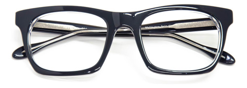 Armazon Polo Club Modelo 41 - Marcos Anteojos Hombre Mujer Gris Oscuro Y Transparente