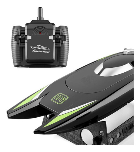 30km/h High Speed Rc Boat 2.4ghz 2ch Remote Control Black