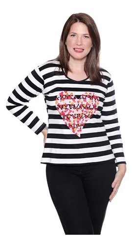 Remeras manga online larga de lanilla