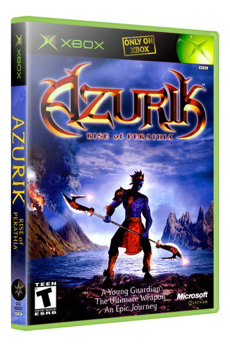 Azurik Rise Of Perathia - Xbox Clássico - V. Guina Games