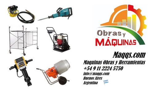 Imagen 10 de 10 de Rotopercutor Alquiler Demoledor La Matanza Andamio Martillo