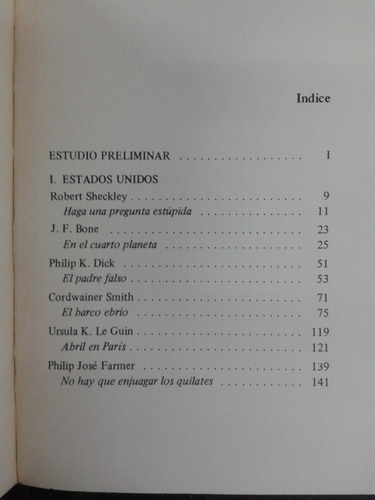 Imagen 3 de 5 de Cuentos De Ciencia Ficcion Contemporaneos * 2 Tomos * Ceal *