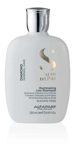 Imagen 1 de 1 de Shampoo Alfaparf Semi Di Lino Illuminating Diamante X 250ml