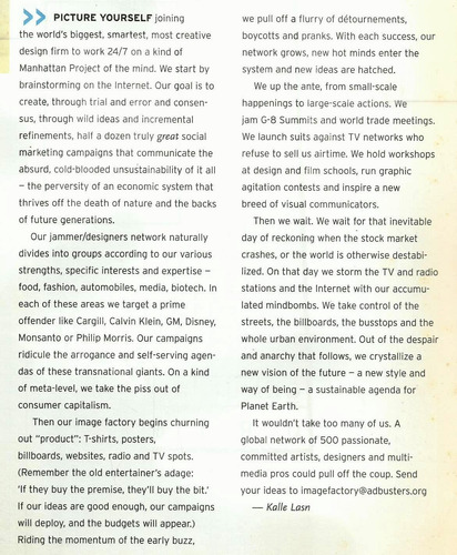 3334 Lvr- Livro 1999- Adbusters- Graphic Agitation 1920 - 2000- Isnt This What Design Is All About...?- Projetos- Em Inglês (Usado)