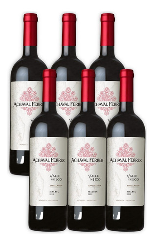 Achaval Ferrer Appellation Valle De Uco Vino Malbec X6u 750m