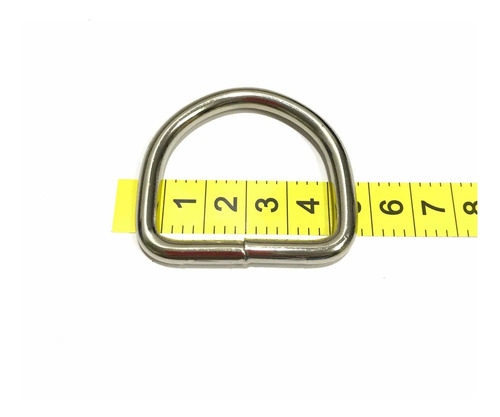Imagen 2 de 3 de Medialunas Soldada 40mm X 100u. Ideal Collares De Mascotas.