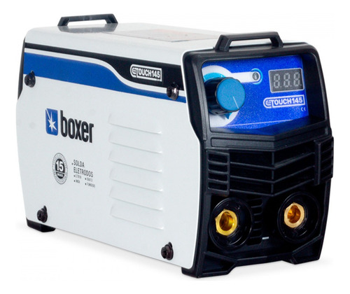 Máquina de solda inverter Boxer Touch 145 branca 220V