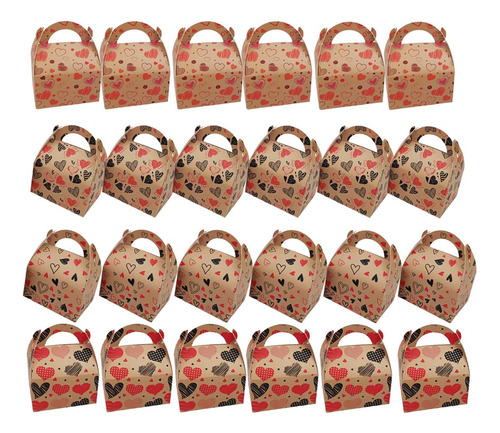 24 Uds Cajas De Dulces Para El Día De Valentín Caja De