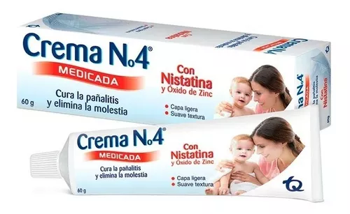 Crema Numero Medicada Con Nistatina X 60g | MercadoLibre