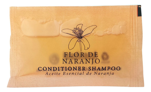 Shampoo En Sobre 15 Ml  Flor De Naranjo - 700 Piezas