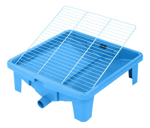 Inodoro Para Mascotas, Arenero Para Mascotas, Orinal, Azul