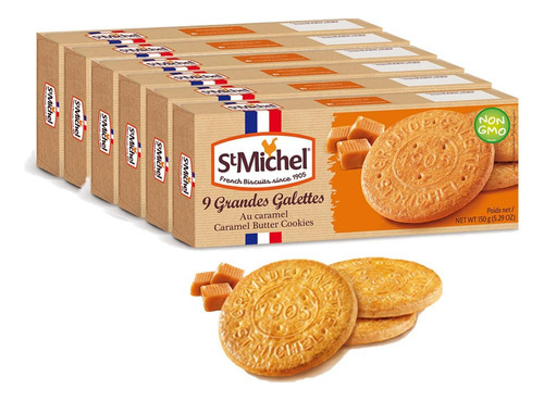 Biscoito Francês Shortbread St Michel 150g (6 Pacotes)
