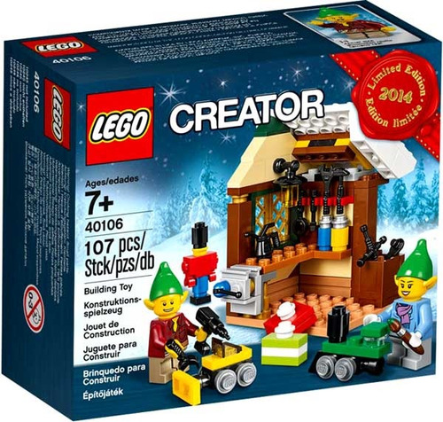 La Navidad De Los Elfos De Taller De Lego 40106