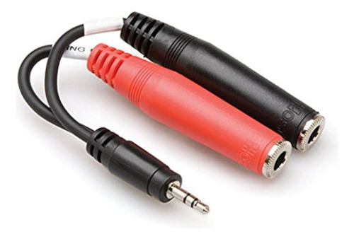 Hosa Ymp-137 3,5 Mm Trs A Doble Cable De Conexion Estereo