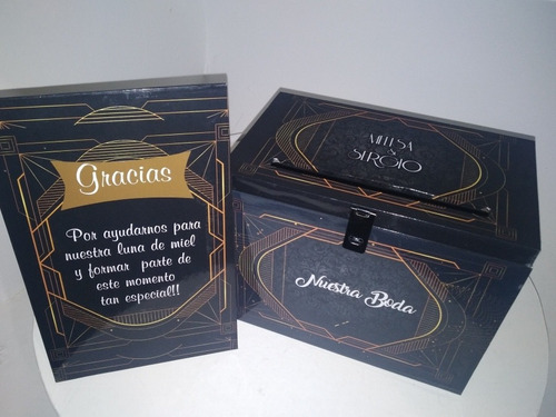 Imagen 9 de 10 de Urna Regalos Buzon Especial Bodas/ Casamientos