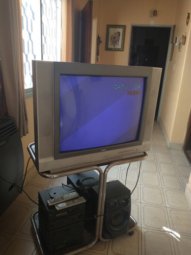 Televisor Tcl 29 C/remoto Más Dvd Más Mesa  Imperdible 