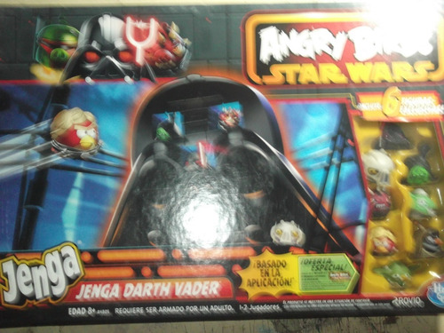 Jenga Angry Birds Star Wars Darth Vader Usado Completo (Usado)