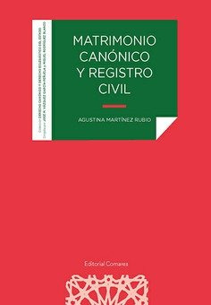 Libro Matrimonio Canonico Y Registro Civil - Martinez Rub