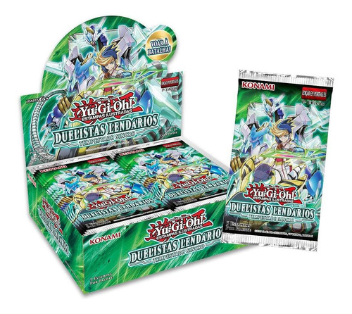 Yugioh Box Booster Duelistas Lendários Tempestade Sincro Pt