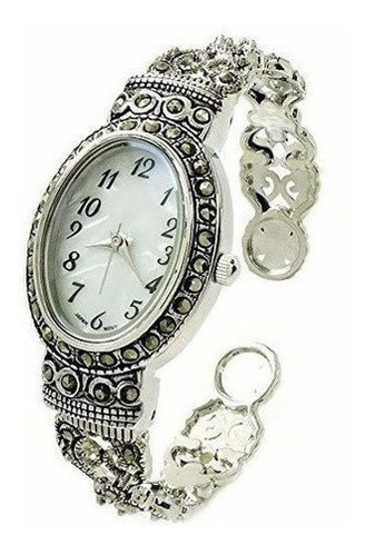 Reloj De Pulsera Para Mujer Diseño De Marcas Con Cristales 