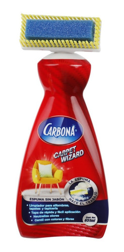 Carbona Carpet Wizard, Espuma Limpiadora Sin Jabon Alfombras