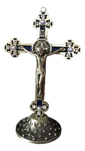 Crucifijo De Pared, Cruz, Decoración Artesanal En Bronce