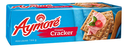 Biscoito Cream Cracker Aymoré 164g
