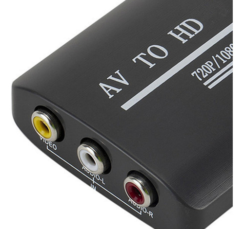 Conversor De Rca Para Hdmi Compatível Com Ntsc Mini Cvbs A