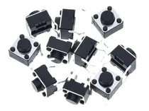 Comprar Pulsador Switch Botón 6x6x5mm 30 Unidades Arduino Raspberry