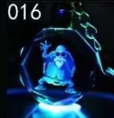 Llavero Dragon Ball Z Luz Led Multicolores+ Estuche Original