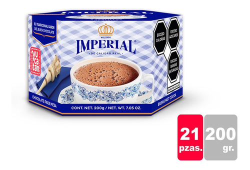 Chocolate Imperial Para Mesa 