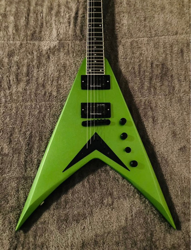Guitarra Kramer Gibson Vanguard Dave Mustaine Rip Diestro Verde Ébano (Usado)