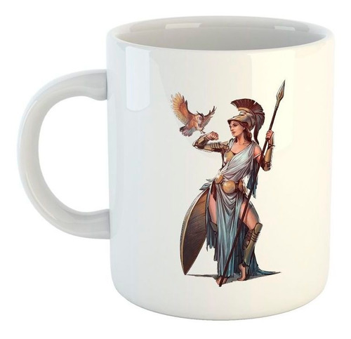 Taza De Ceramica Atena Mitologia Griega