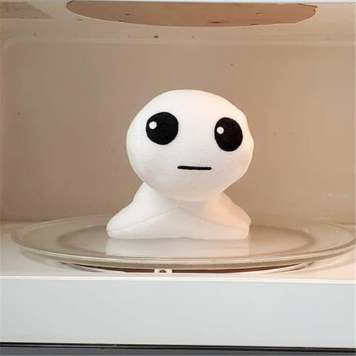Juguete De Peluche Tbh Criatura Yipee Blanca Para Autismo Color